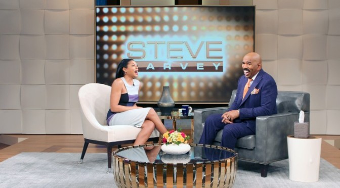 If There Is Nothing On This Finger You Don’t Get Claimed! Taraji Henson speaks to Steve Harvey!